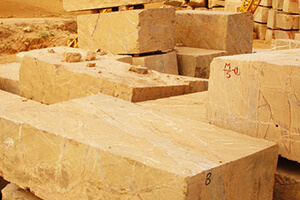 Natural Stone Blocks For Creating Bookmatched Slabs