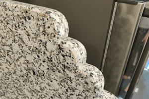 Safe Edges Cut By Quality Marble Exports - Platinum White Granite