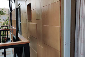 Wall Cladding With Dholpur Beige Sandstone Wall Cladding With Dholpur Beige Sandstone